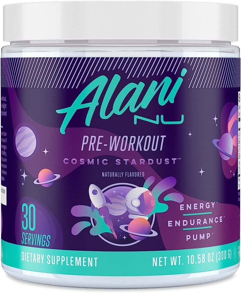 Alani Nu Pre Workout Supplement Powder for Energy, Endurance & Pump | Sugar Free | 200mg Caffeine... | Amazon (US)