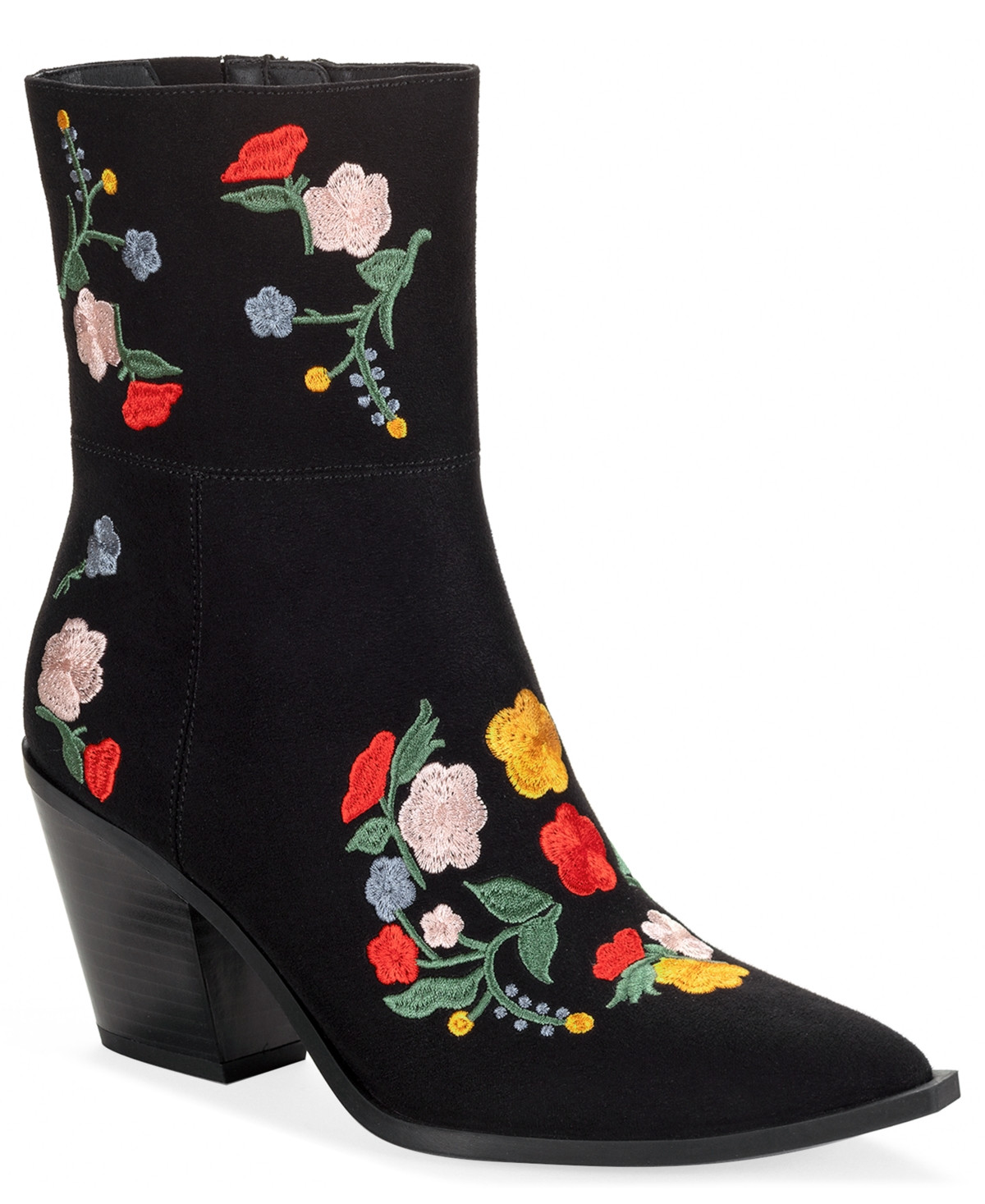 Wild Pair Women's Lennonn Pointy Toe Booties, Macy's Exclusive - Fall Floral | Macy's