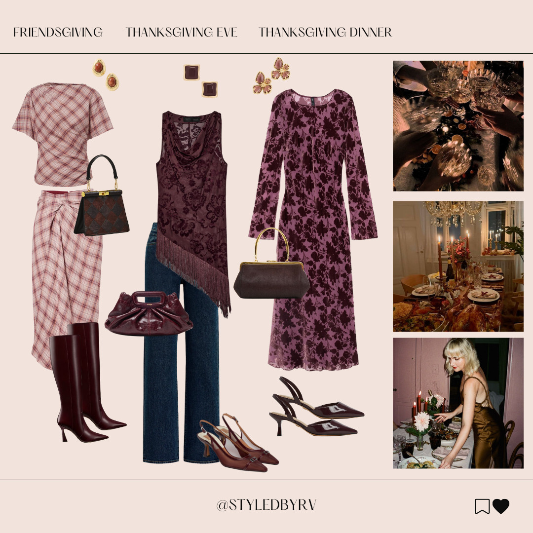 Thanksgiving Inspired Looks ✨🥂🍂🍷🍁 

 #LTKHoliday #LTKSeasonal