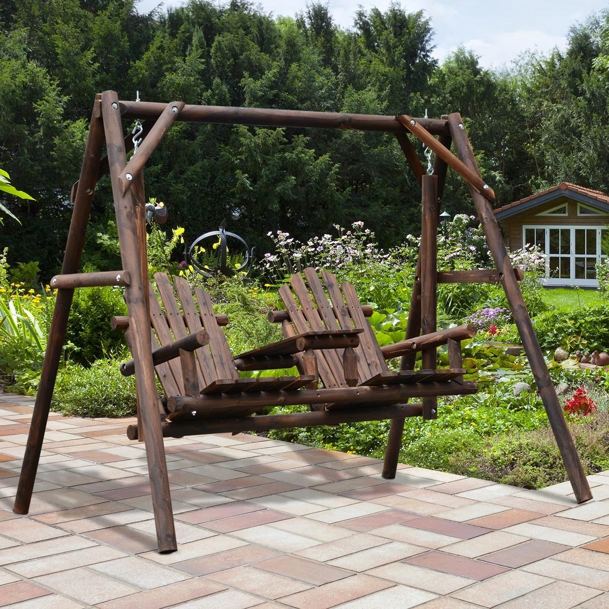 Lepley 2 Person Pine Porch Swing

#LTKHome #LTKOver40 #LTKActive