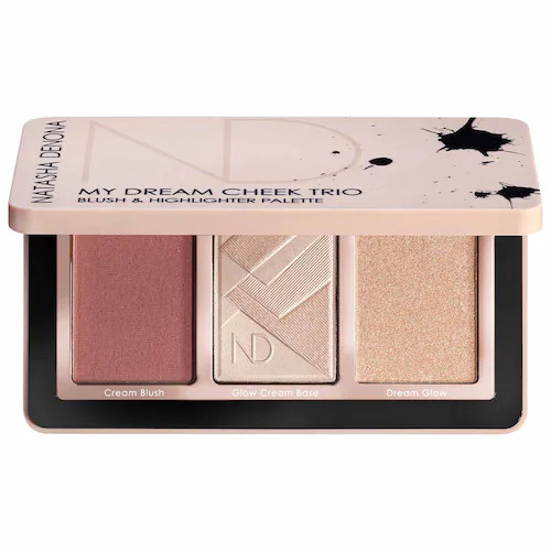 Natasha DenonaMy Dream Cheek Trio - Cream Blush, Glow Cream Base and Glow Powder Highlighter | Sephora (US)