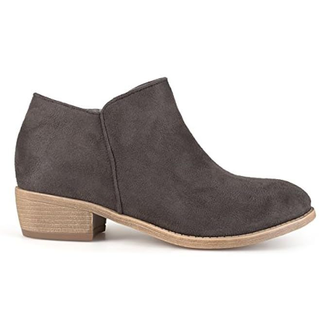 Brinley Co Women's Flare Ankle Boot | Amazon (US)