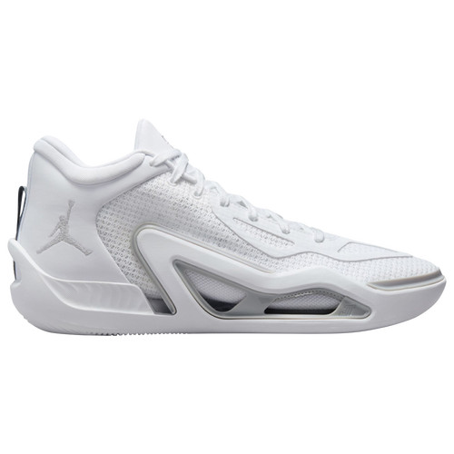 Jordan Mens Jayson Tatum Jordan Tatum 1 TB - Mens Basketball Shoes White/White/Grey Fog Size 11.5 | Foot Locker (US)