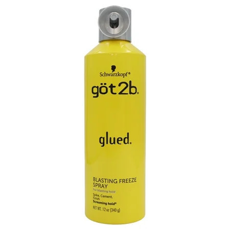 Got 2B Glued Blasting Freeze Spray Screaming Hold 12 Oz. Pack of 6 | Walmart (US)