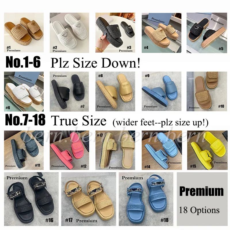 18 Options Premium Quality Fashion Women's Grass Woven Sandals Beach Slides Slippers Shoes for Wo... | DHGate