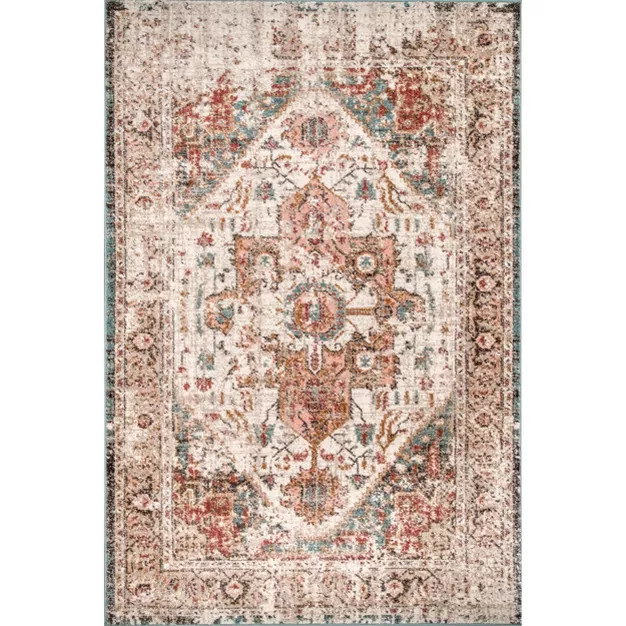 nuLOOM Vintage Medallion Justine Area Rug | Target