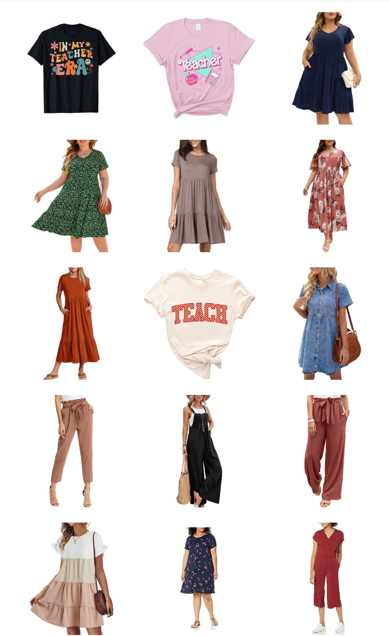 Teacher outfits for the new school year. #teacherfashion #teacheroutfit #plussize #midsize #amazonfashion #amazonfinds

#LTKmidsize #LTKstyletip #LTKcurves