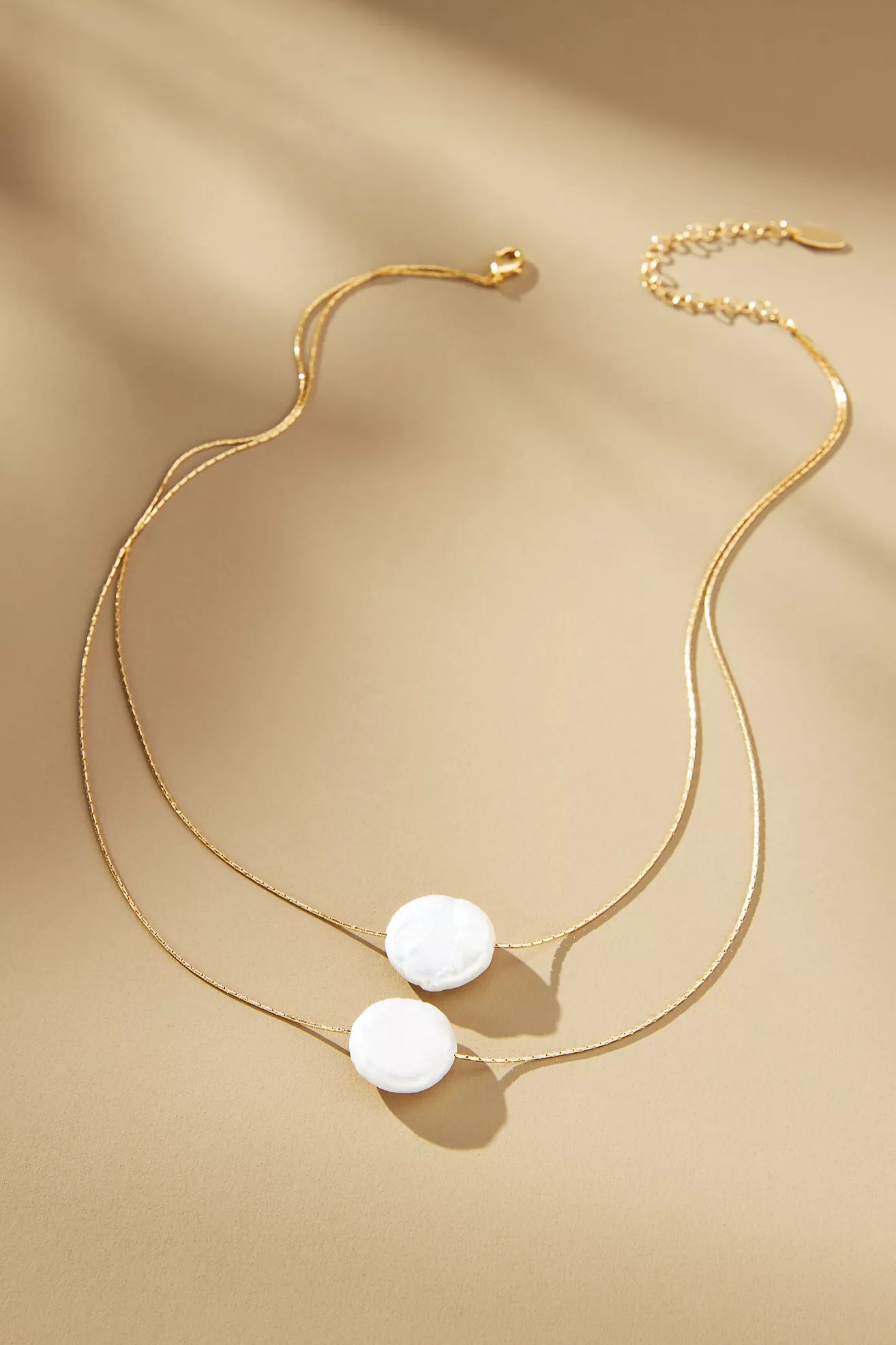 Double Layer Pearl Necklace | Anthropologie (US)