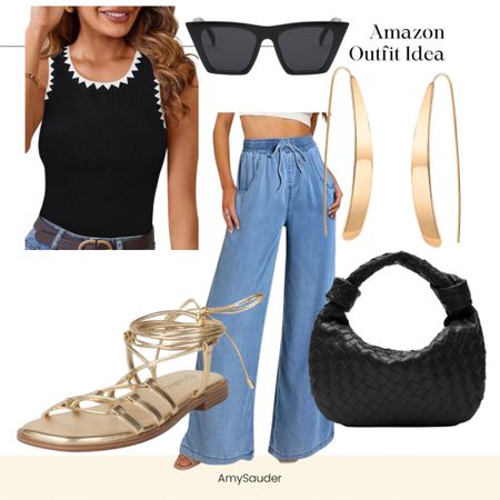 Amazon finds 
Sandals 
Summer outfit 

#LTKFindsUnder100 #LTKStyleTip #LTKSummerSales