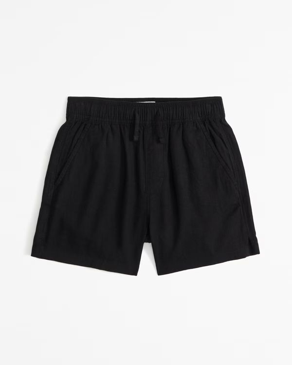 boys linen-blend pull-on shorts | boys new arrivals | Abercrombie.com | Abercrombie & Fitch (US)