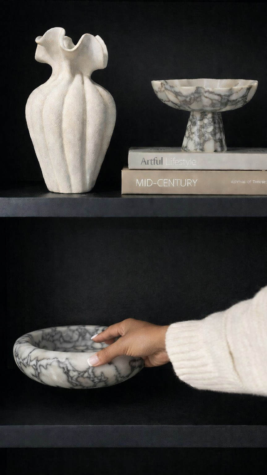 Every finish was chosen with purpose.
The warmth of brushed gold. The contrast of black. Layered neutrals that soften the structure.

The design concept sets the tone.
The reveal proves the vision.

This is what happens when a space is considered from the very beginning.

From concept to completion. From idea to impact.

Want the arched cabinet details? Comment “CABINET” and I’ll send the link. You can also shop the look through my LTK in bio.

If you’re ready for a space that feels cohesive, elevated, and entirely yours,
DM “STOOSH” to begin.

#stooshdecor #designconcept #interiordecorating #beforeandafter

#LTKdayinmylife #LTKHome #LTKSeasonal