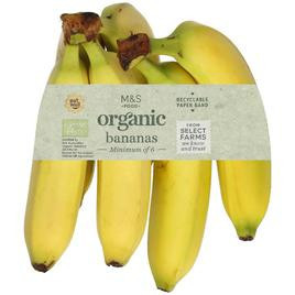 M&S Organic Bananas | Ocado | Ocado