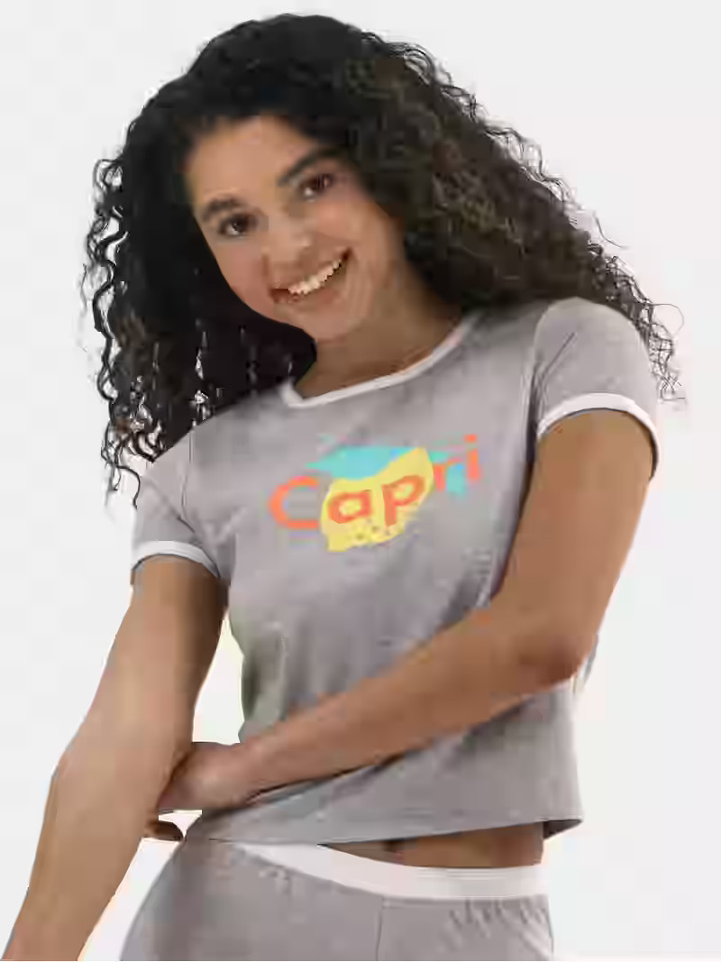 No Boundaries Tee and Shorts Sleep Set, 2-Piece, Women's - Walmart.com | Walmart (US)