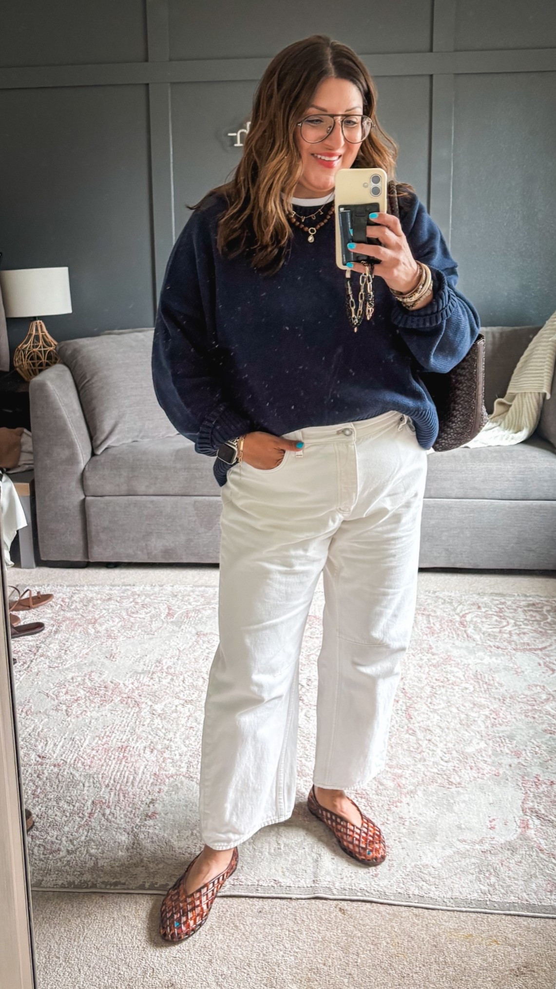 Quince sweater - XL
Madewell jeans -32
Dolce Vita
Madewell tote
@Madewell @onequince

#LTKSaleAlert #LTKOver40 #LTKMidsize