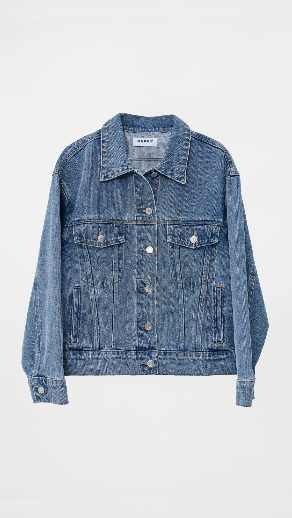 PARKE Oversized Denim Jacket | Shopbop | Shopbop