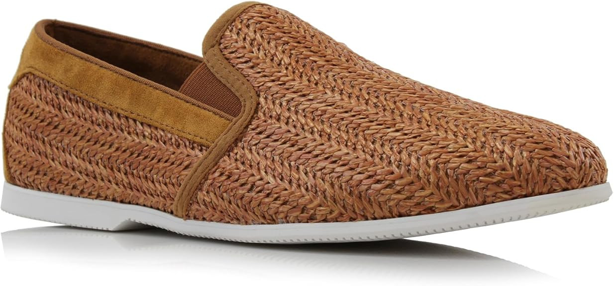 Ferro Aldo Men's Slip-On Loafers | Woven Espadrille & Classic Styles | Casual & Formal Dress Shoe... | Amazon (US)