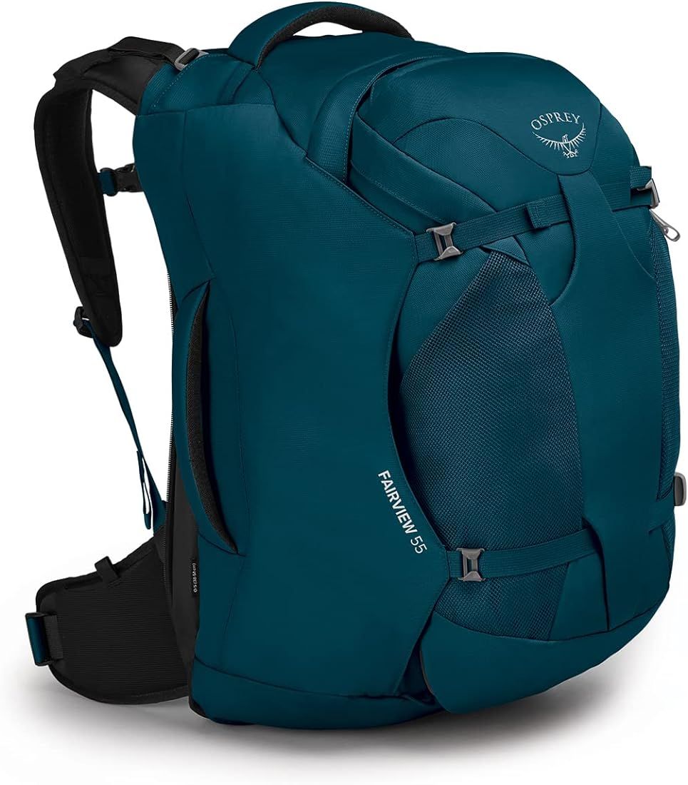 Osprey Fairview 55 Women's Travel Backpack, Night Jungle Blue | Amazon (US)
