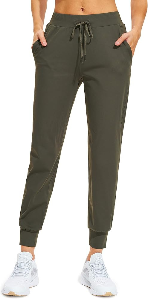 Amazon.com: Libin Women's Joggers Pants Athletic Sweatpants with Pockets Running Tapered Casual P... | Amazon (US)
