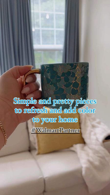 Simple and pretty pieces to refresh and add color to your home @walmart #walmartpartner #walmarthome

#LTKHome