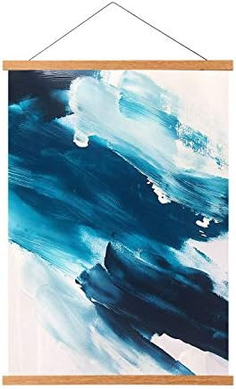 Teak Wood Magnetic Poster Frame Hanger, 18x12 18x24 18x28 Magnet Poster Frame for Posters, Prints, P | Amazon (US)