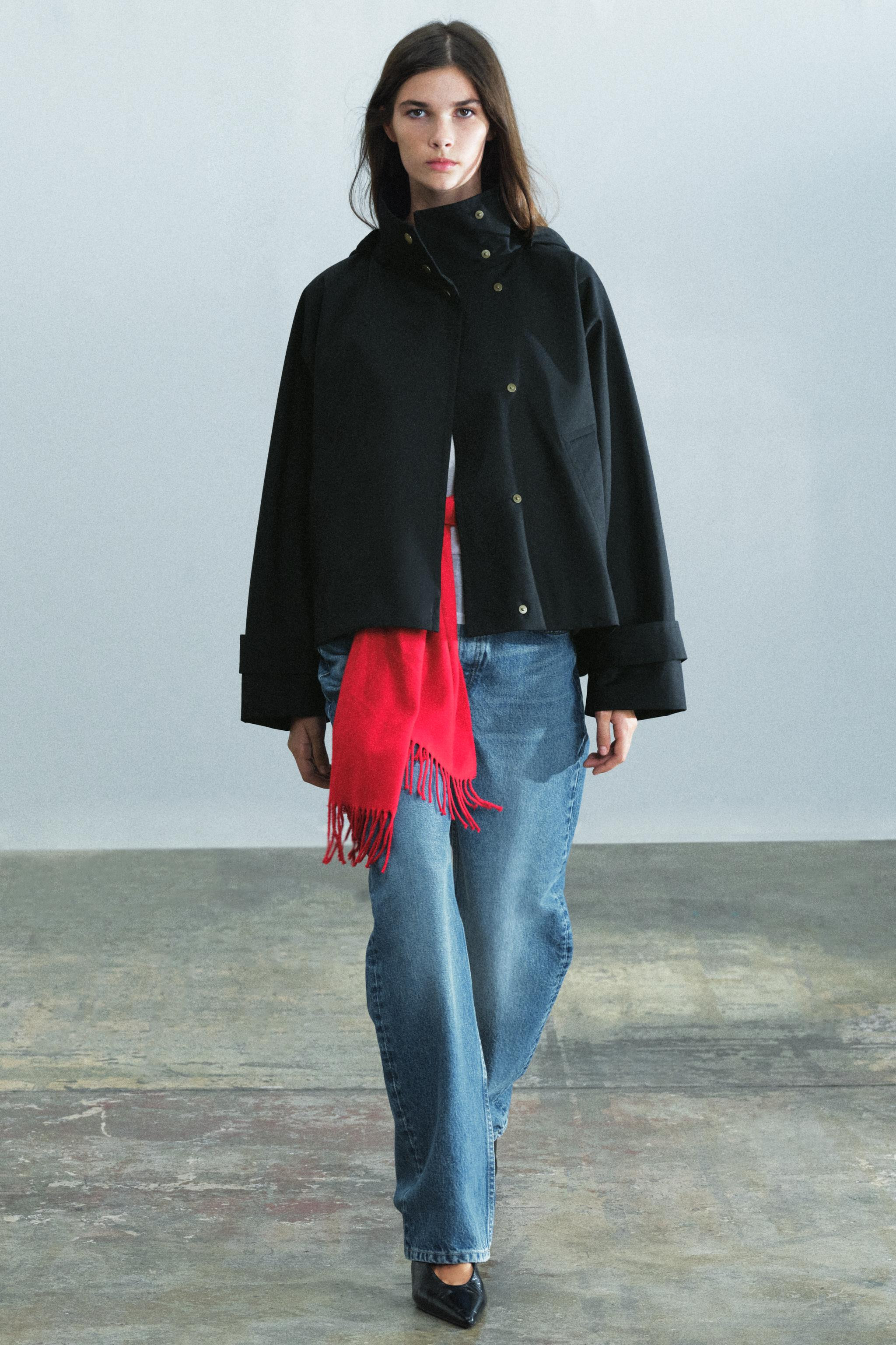 ZW COLLECTION WATER-REPELLENT DOUBLE-BREASTED JACKET | Zara FR