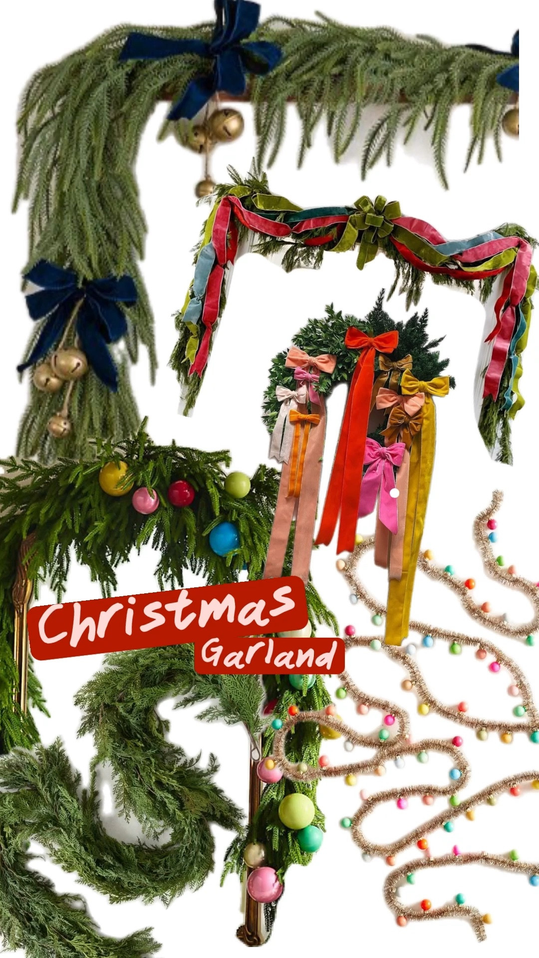 ✨ Deck the halls (and mantels, and staircases 😉) with the prettiest garland finds! Instantly makes your space feel warm, festive, and ready for holiday magic. 🎄✨#Christmas 

#LTKGiftGuide #LTKHoliday #LTKHome