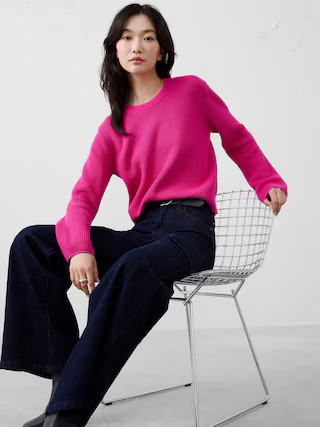 Textured Pullover Sweater | Banana Republic Factory