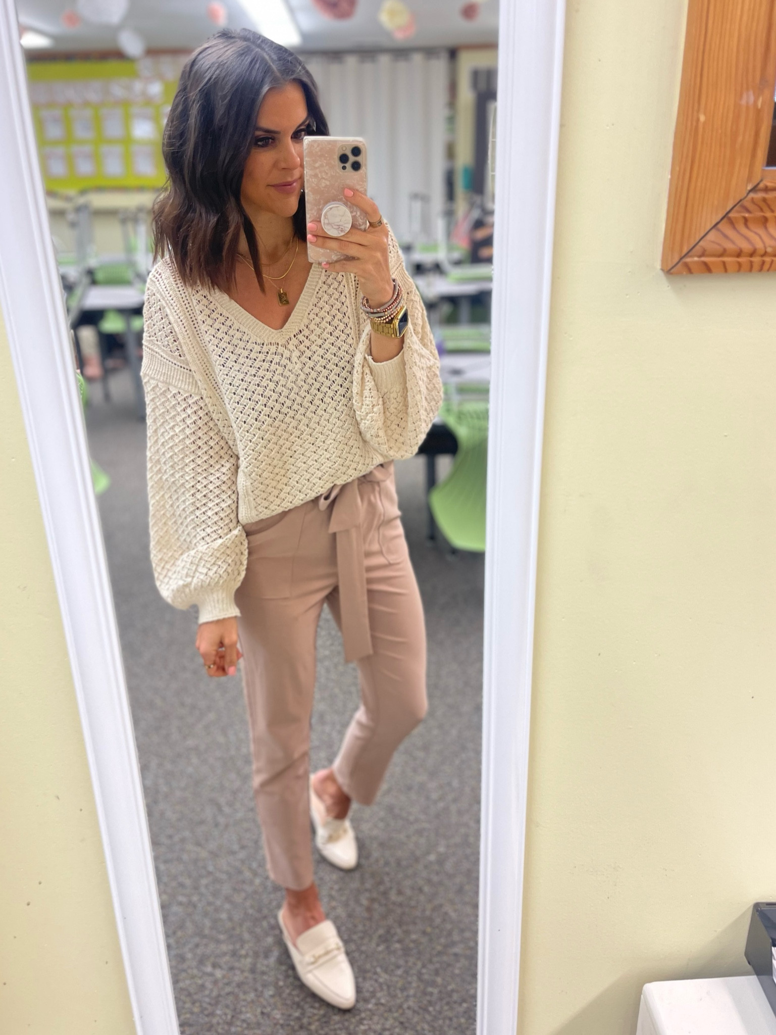 Today’s classroom #ootd 

All amazon, all Tts! Size small in these pants 

#LTKstyletip #LTKunder100 #LTKunder50