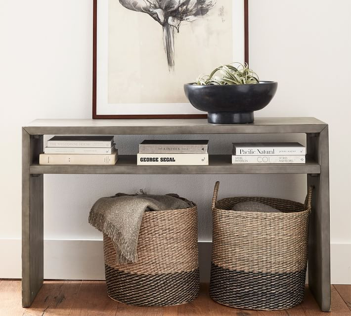 Byron 50" Waterfall Console Table | Pottery Barn (US)