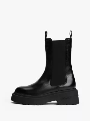 Leather Cleat Chelsea Boots | Tommy Hilfiger UK
