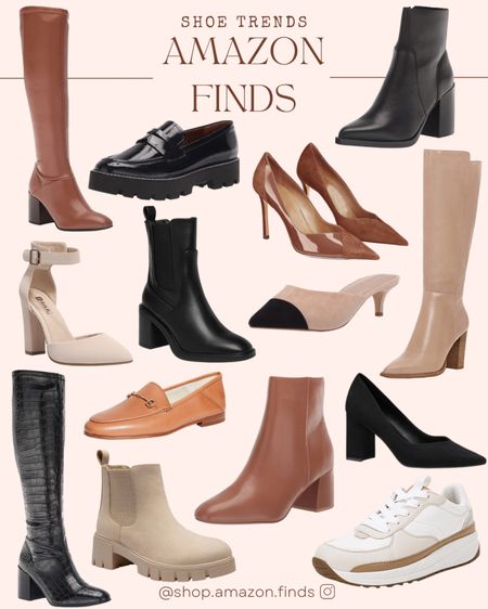 Booties, boots, heels, and tennis shoes for fall and winter! All from Amazon!

#LTKstyletip #LTKSeasonal #LTKshoecrush