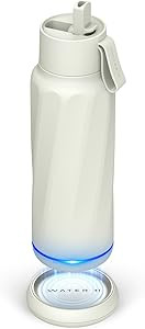 WATERH Insulated Smart Water Bottles with Straw, Intake Tracker, Water Safety Analyzer, LED Remin... | Amazon (US)