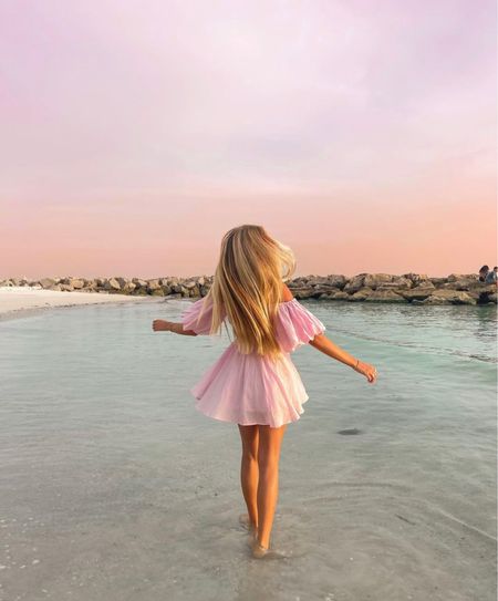 Pink Puff Sleeve Dress
So floaty and free! This adorable number will be your new best friend in Summer
-Puffy short sleeves with elastic cuff
-Lined
-Invisible zip right side
-Can be worn on or off the shoulders

#LTKSeasonal #LTKtravel #LTKHoliday
