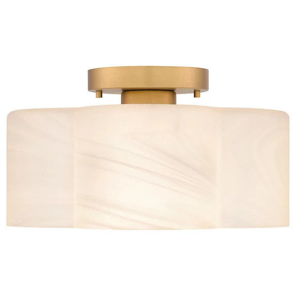 Lilly Semi Flushmount | Lumens