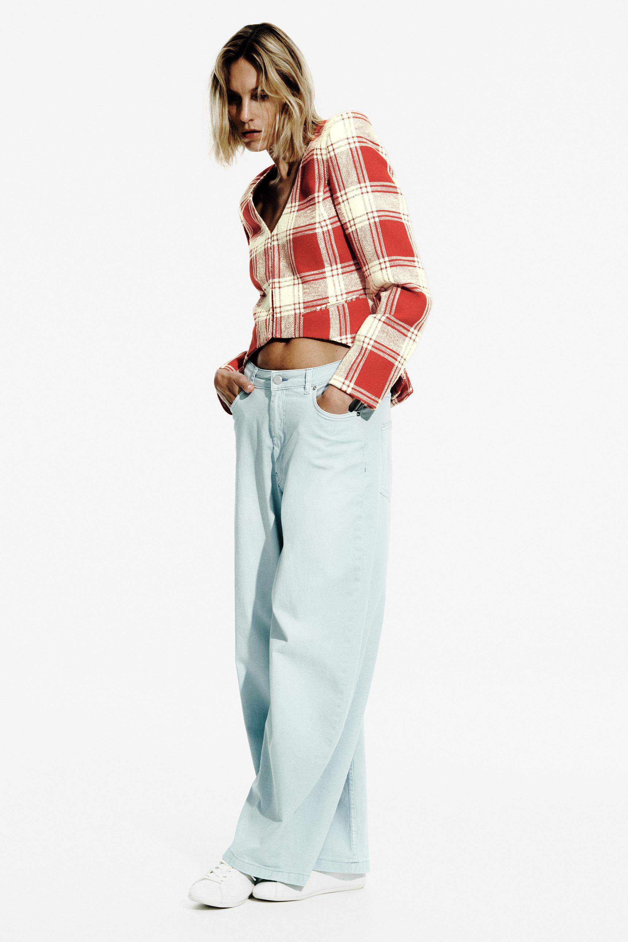 FITTED PLAID JACKET ZW COLLECTION | Zara US