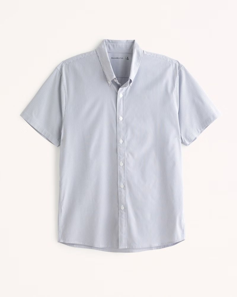 Performance Button-Up Shirt | Abercrombie & Fitch (US)