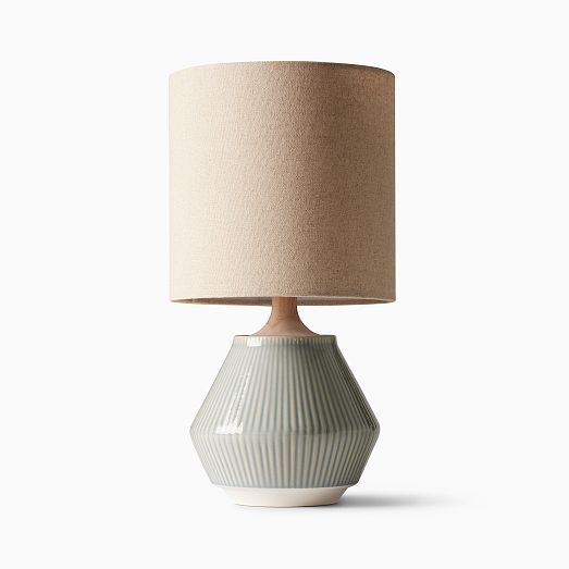 Roar & Rabbit™ Ripple Ceramic Table Lamp (17") | West Elm (US)