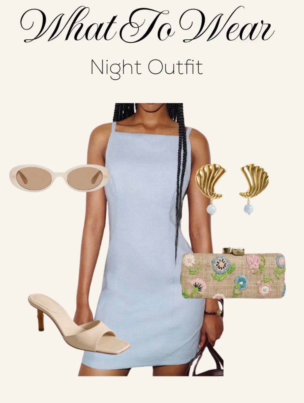 Night out outfit. Linen mini dress

#LTKootd #LTKgrwm #LTKTravel