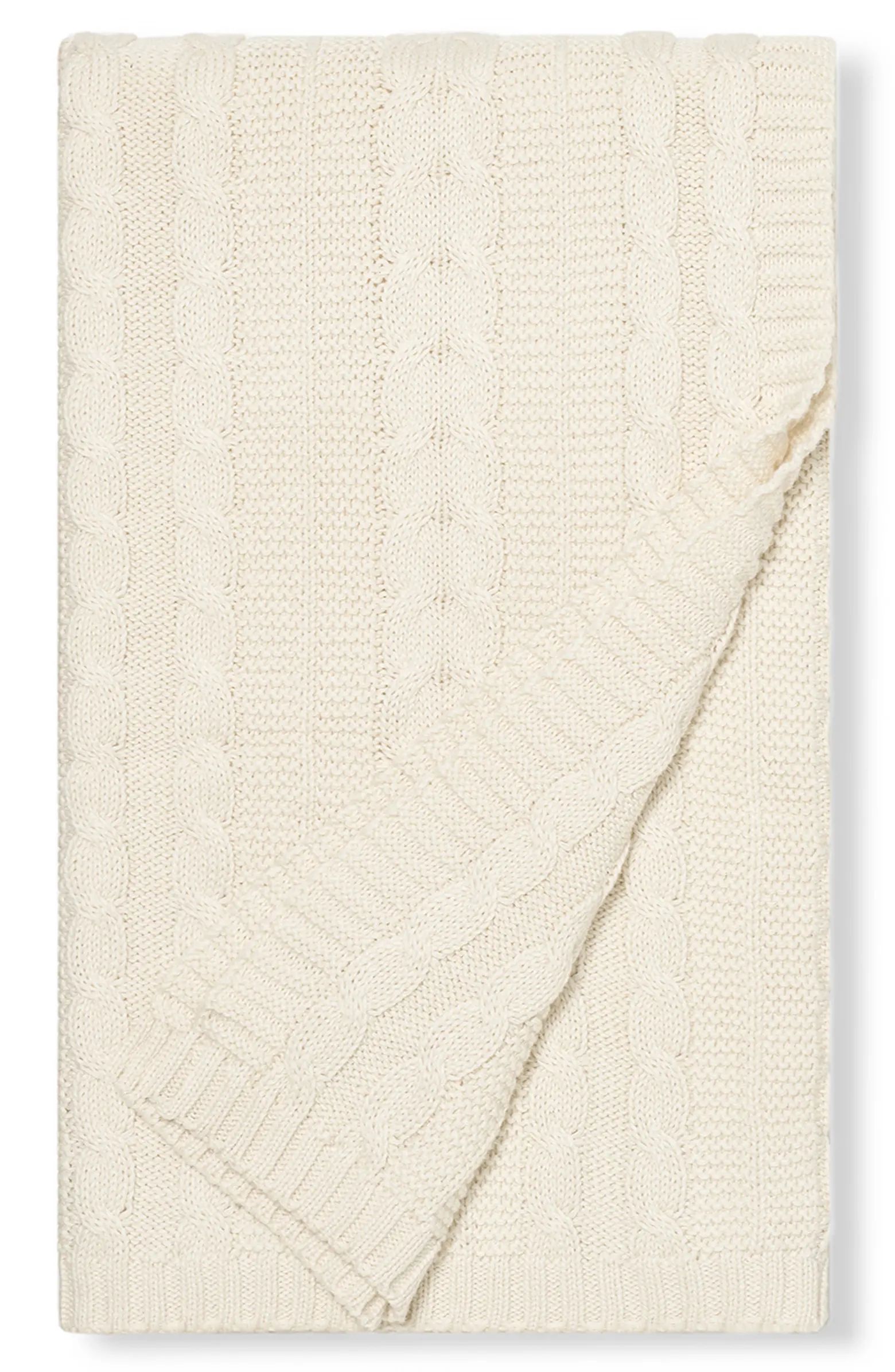 Cable Knit Nap Throw | Nordstrom