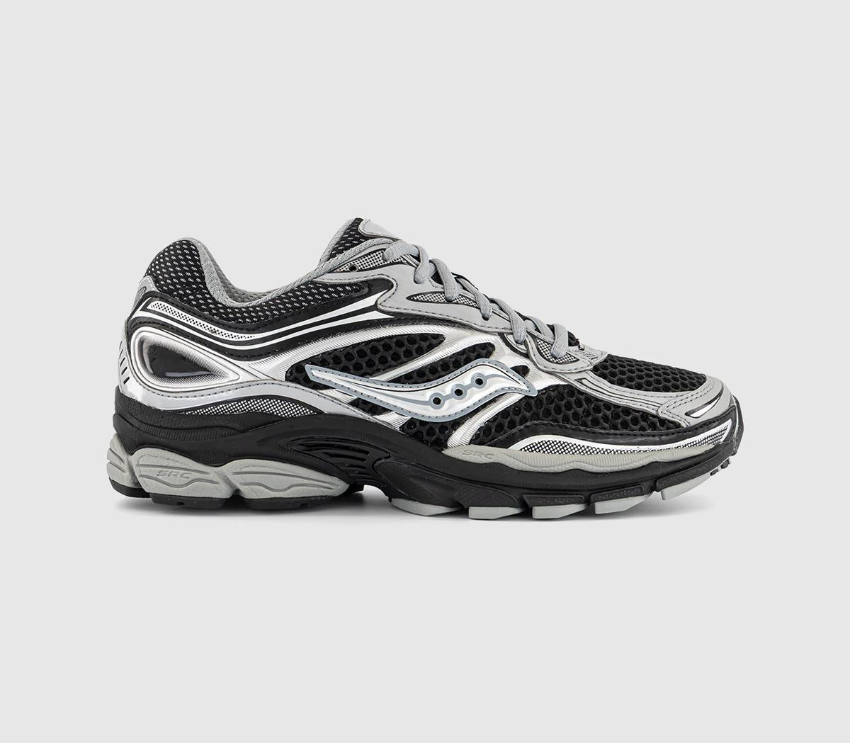Saucony Mens Progrid Omni 9 Black Silver, 6 | Office Shoes (UK)