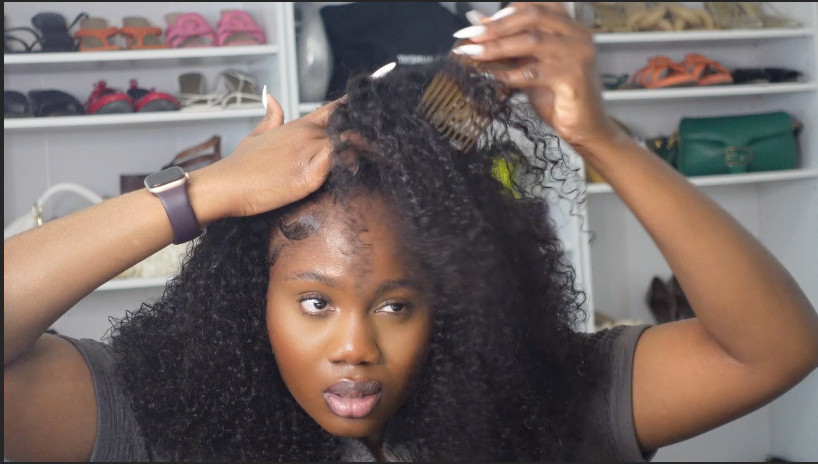 Kinky Curly Half Wig 

 #LTKSeasonal #LTKBeauty
