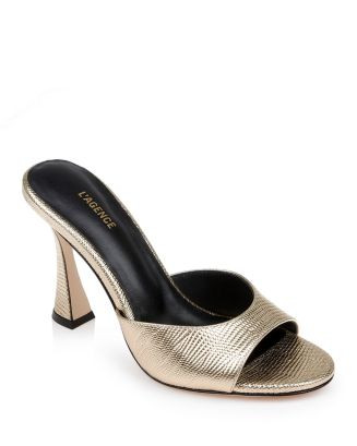 L'AGENCE Women's Avery Slide High Heel Sandals  | Bloomingdale's Shoes | Bloomingdale's (US)