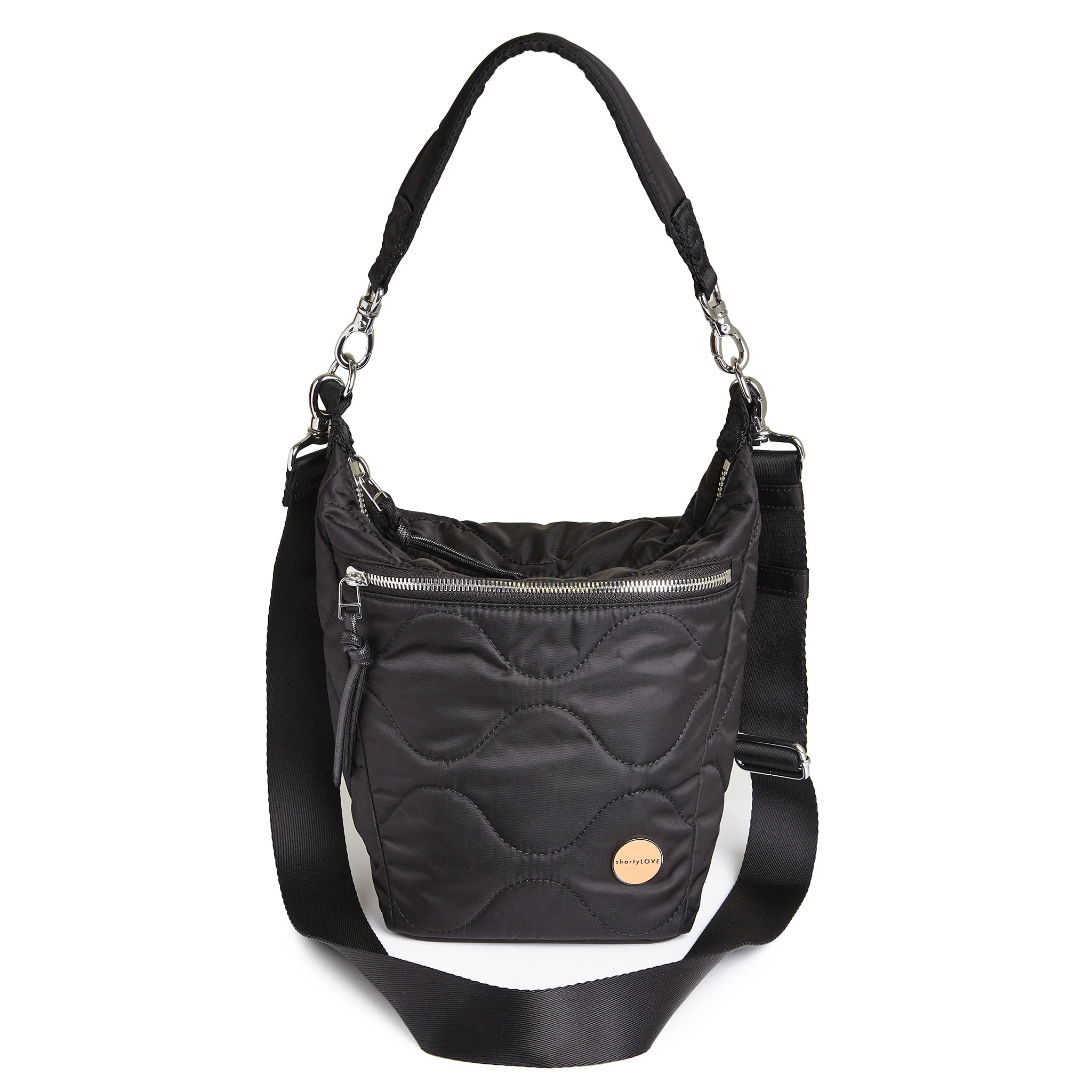 marcel - quilted crossbody bucket bag | shortyLOVE LLC