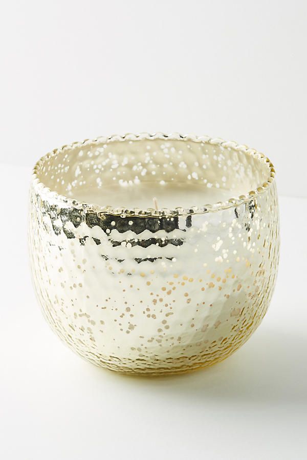 Hammered Mercury Candle | Anthropologie (US)