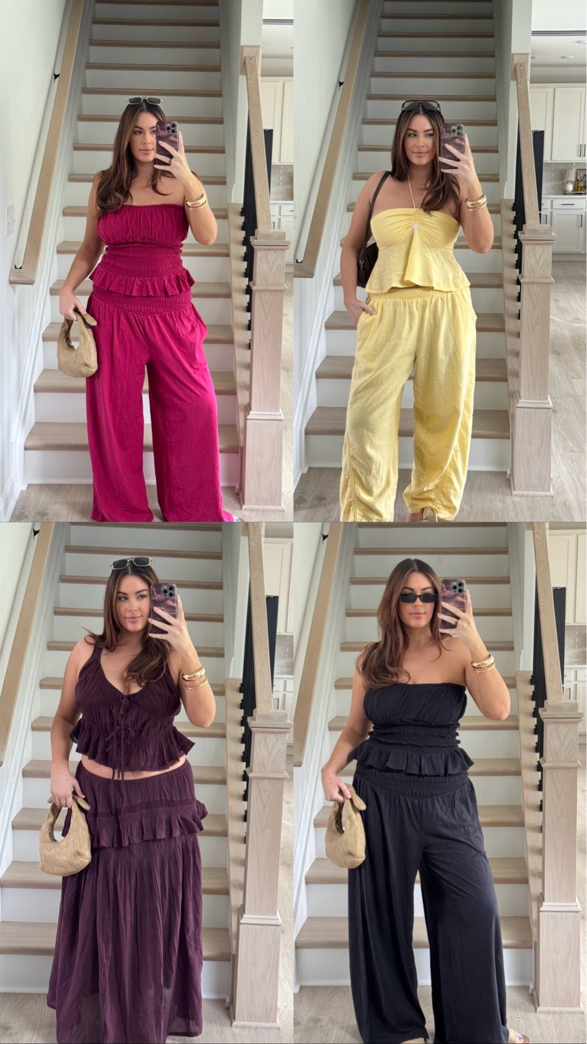 Free People matching sets for summer trips and summer vacation wearing large!

#LTKMidsize #LTKTall