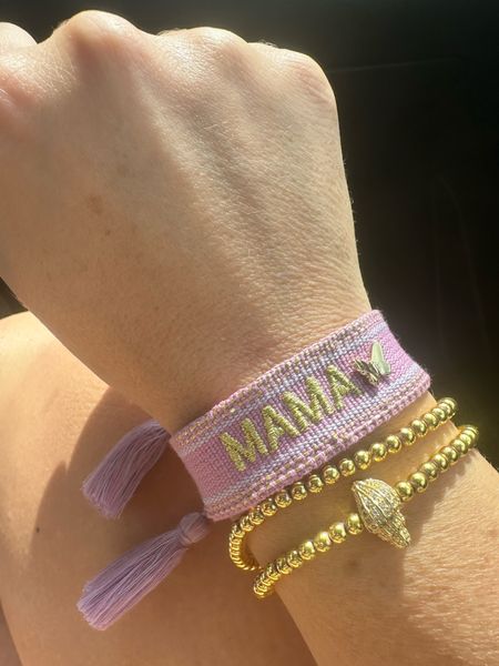 Love my Mama wrap bracelet so much! The other two are old. This would be a sweet Mother’s Day gift idea. 

#LTKover40 #LTKGiftGuide #LTKbump