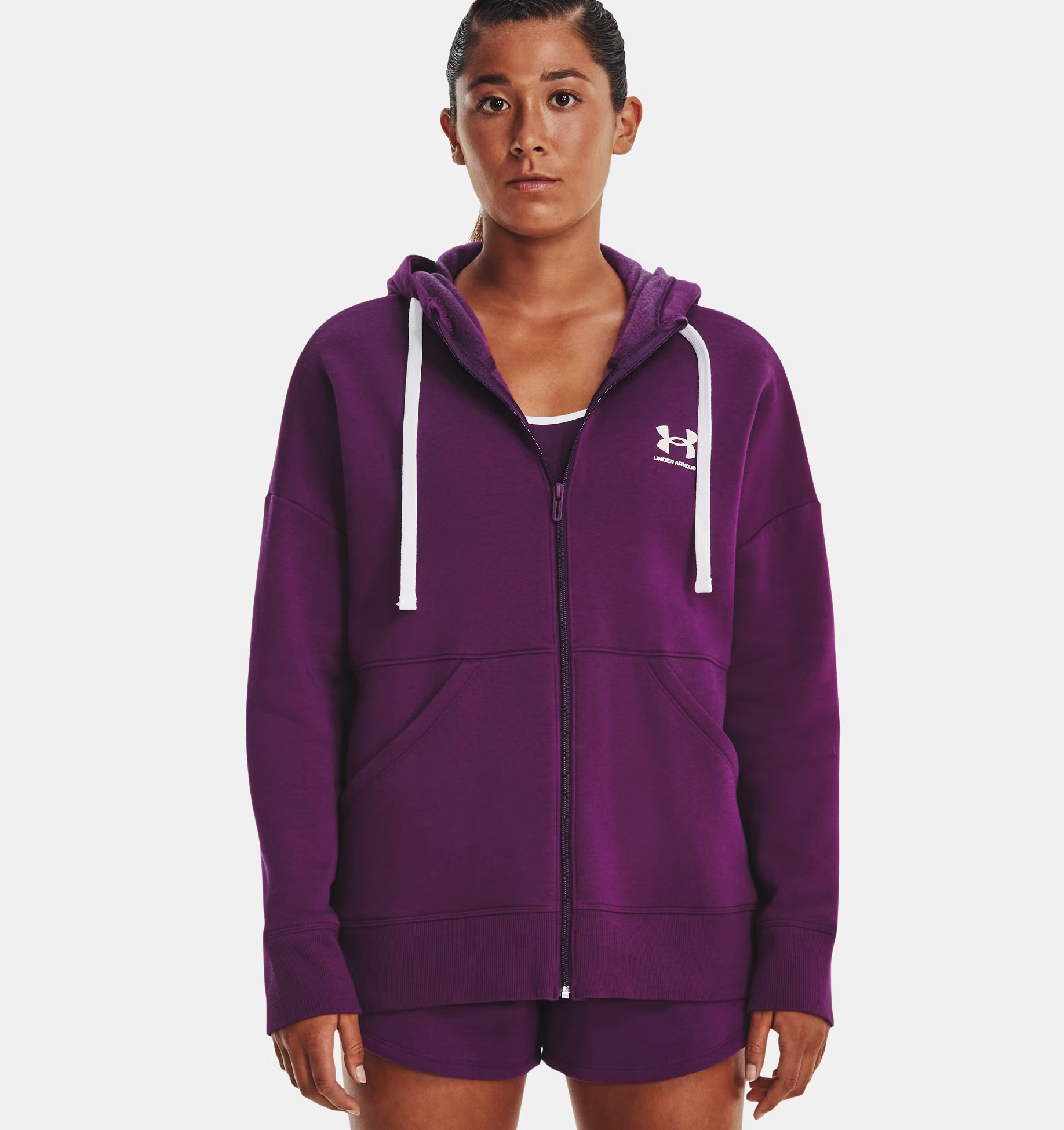 Women's UA Rival Fleece Full Zip Hoodie | Under Armour (US)