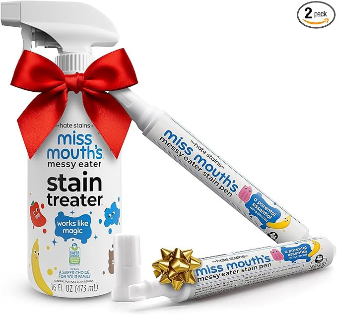 Miss Mouth's Messy Eater Stain Treater - 16oz Spray and 2 Pack Stain Pens | Amazon (US)