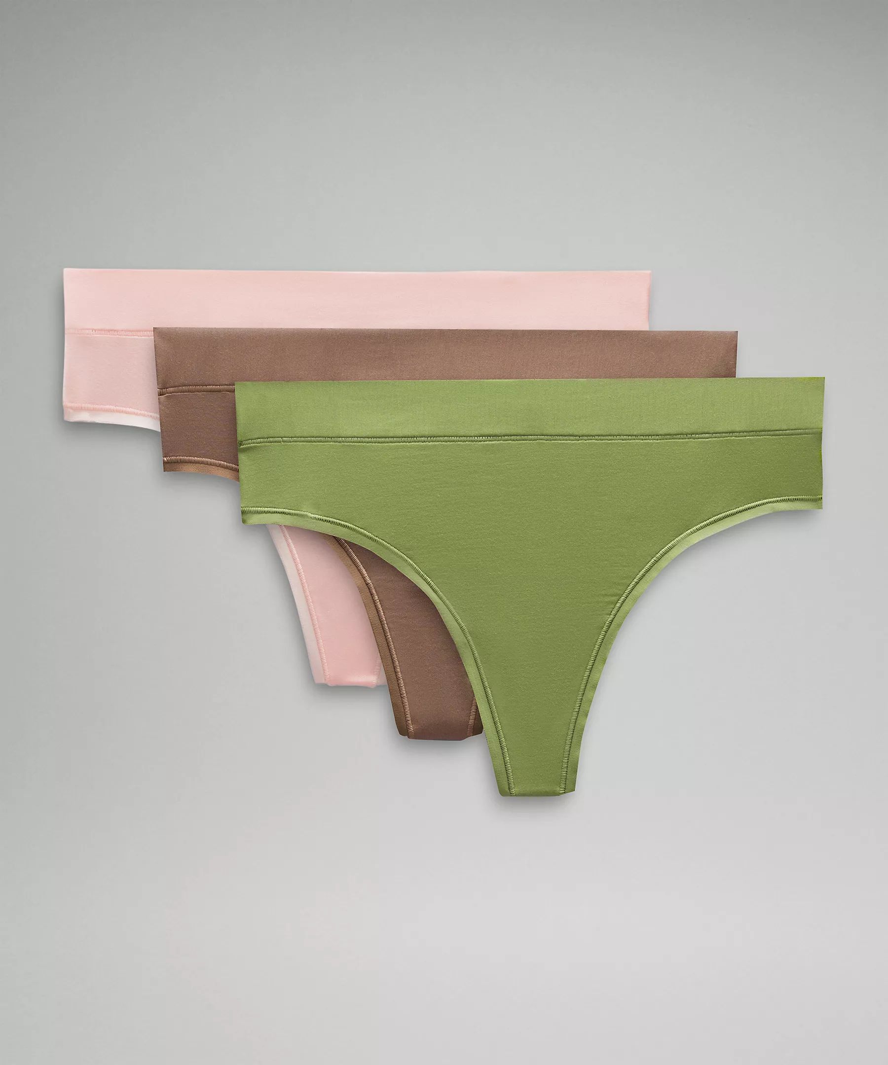 UnderEase High-Rise Thong Underwear *3 Pack | Women's Underwear | lululemon | Lululemon (US)