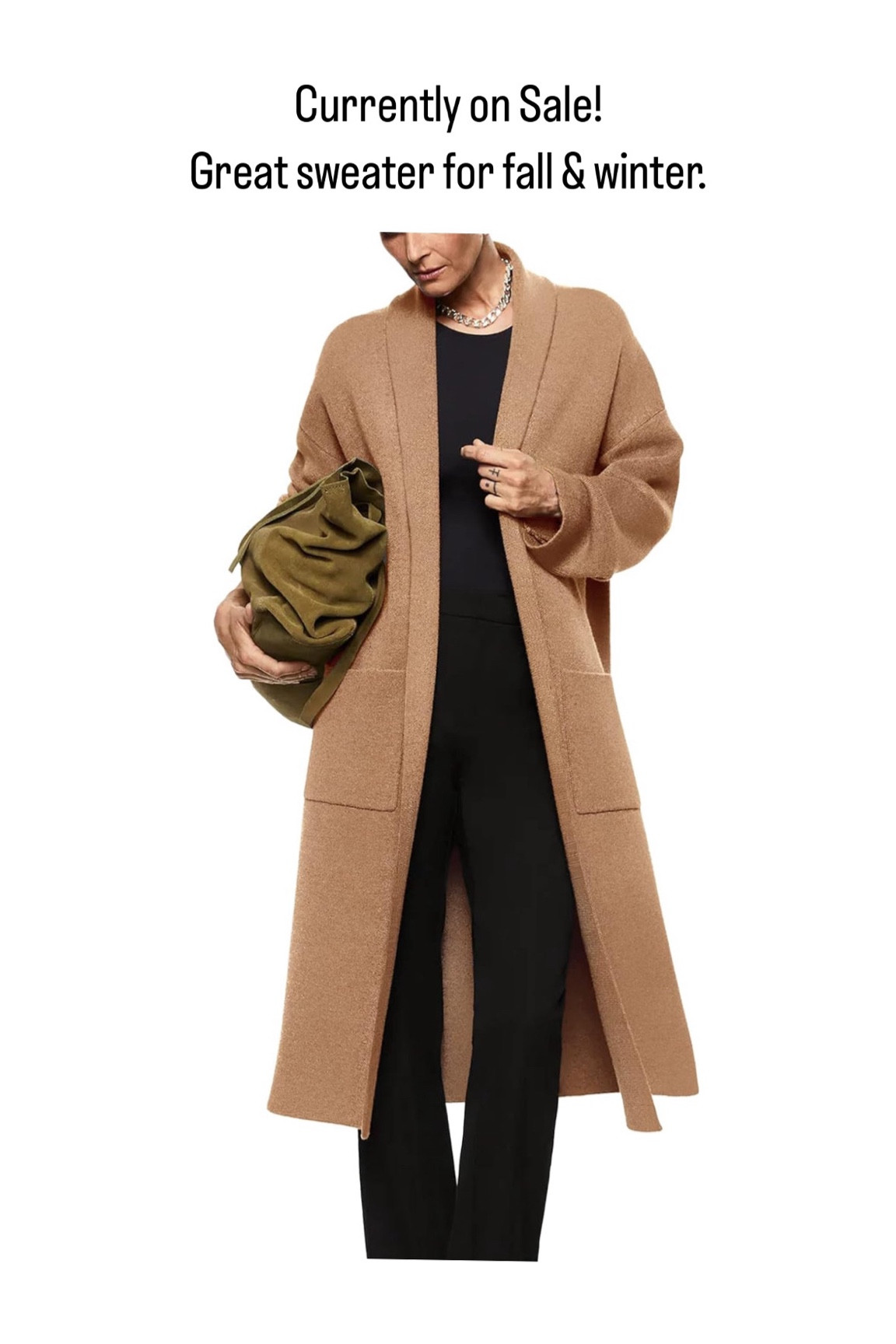 Great staple for the season. Would be cute with all over black or denim and a white top. Would pair nicely with sneakers or boots  

#LTKFallSale #LTKSeasonal #LTKStyleTip